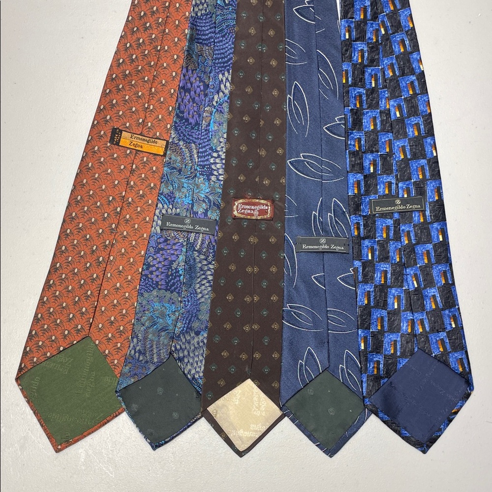 Ermenegildo Zegna Multicolor Men's Tie Collection
